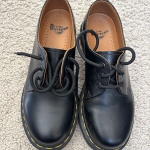 Dr. Martens Black Leather Shoes